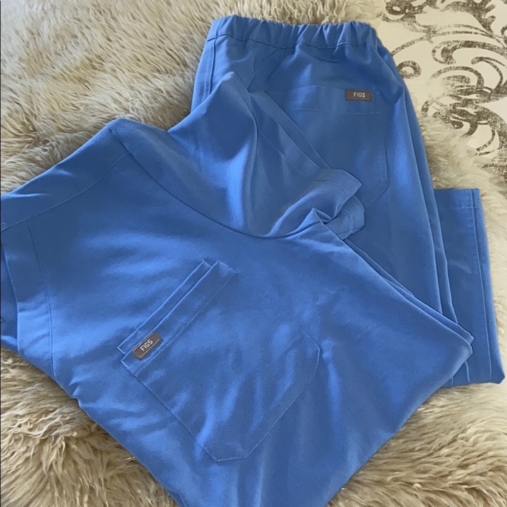 Figs Scrubs Set- Cell Blue- Size M&L